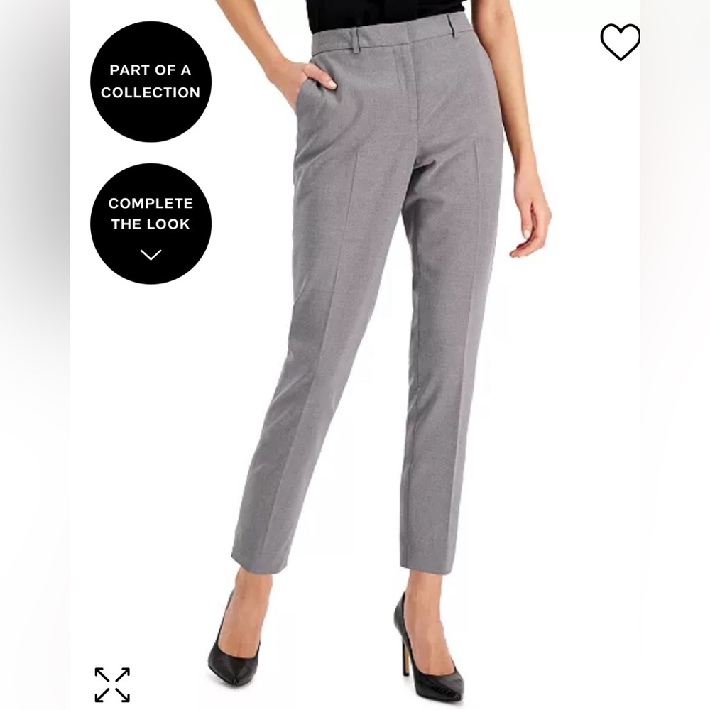 Shannon Suit Straight-Leg Pants